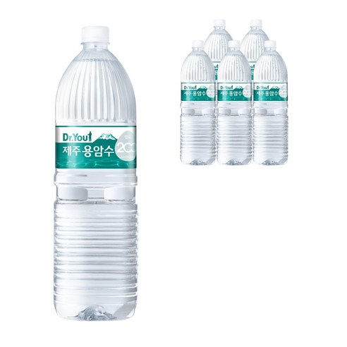 오리온 닥터유 제주용암수, 2L, 6개