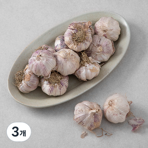 국내산 통마늘, 1kg, 3개