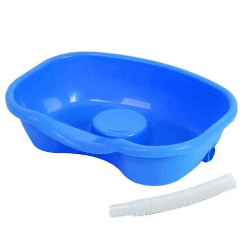 부드러운 손길로 전하는 깨끗함: 디어모모 샴푸 대야 세발기 블루 사용 후기 깜꼬매트