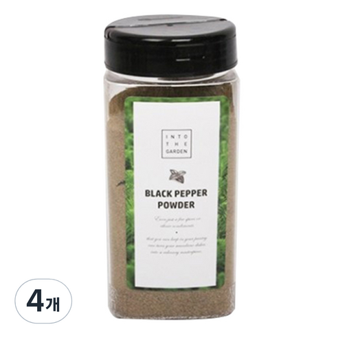 딜리셔스마켓 흑후춧분말 중형, 220g, 4개