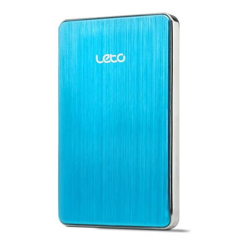 레토 L2SU 3.0 초슬림 외장하드, 2TB, 블루