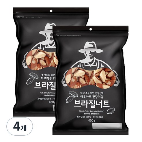 넛츠팜 브라질너트, 400g, 4개