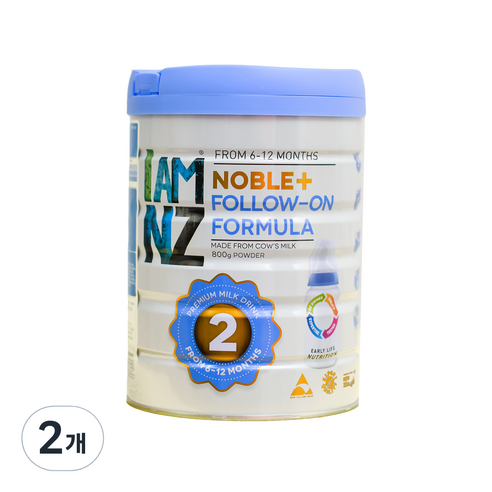 아이엠뉴질랜드 아이엠엔젯 노블 2단계 조제분유 800g 2개 세트 아이엠마더