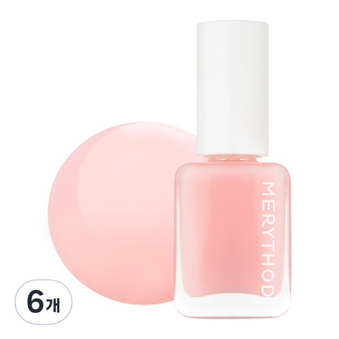 메리쏘드 릴엣지 네일영양제 02 내추럴, 7ml, 6개