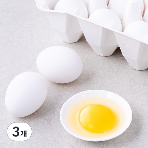 조인 동물복지 백색 유정란, 20구, 3개