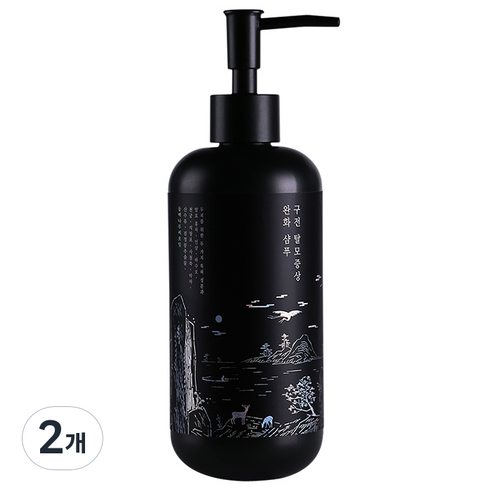 편강율 구전 탈모증상완화 샴푸, 500ml, 2개