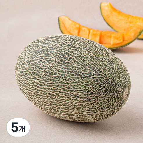 고당도 하미과 메론, 1kg, 5개