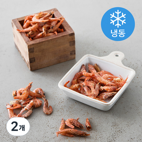 조혜정의멸치연구소 국내산 홍새우 (냉동), 250g, 2개