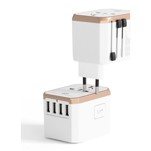 여행의 새로운 동반자, 크리스탈클라우드 멀티 플러그 어댑터