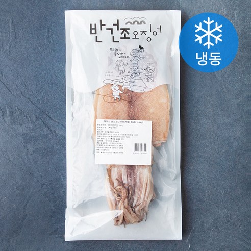 원양산 특대 반건조 오징어 10미 (냉동) – 1.4kg, 1팩 전국농수산반건조오징어