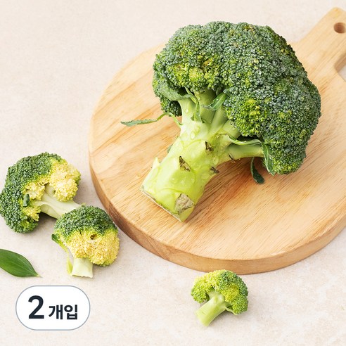 곰곰 국내산 브로콜리, 1개입, 2개