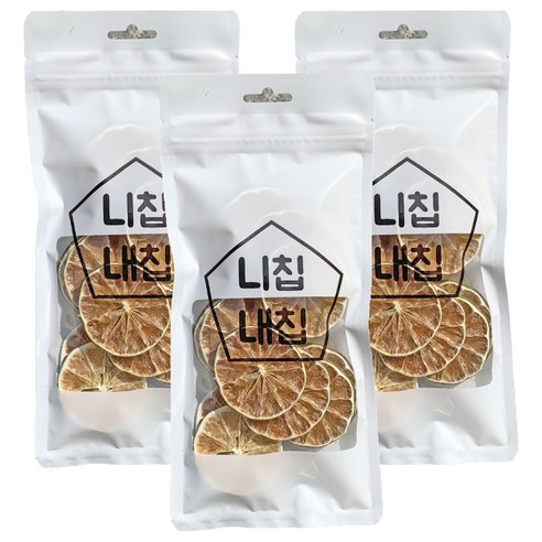 니칩내칩 건조 라임, 20g, 3개