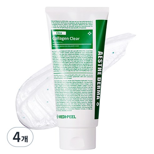 메디필 그린 시카 콜라겐 클리어, 300ml, 4개