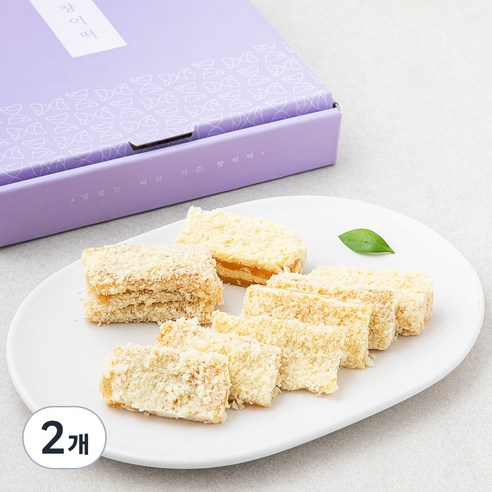 창억 갓 만든 호박인절미, 1kg, 2개