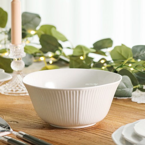 완벽한 식탁 세팅을 위한 선택, 메종오브제 윤도자기 순백 4인 식기 홈세트 27p