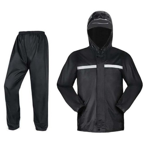 비 오는 날 출퇴근길 끔찍함 날려버린 머지샵 오토바이 우비