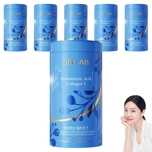 비비랩 판토텐산 콜라겐T, 30회분, 6개