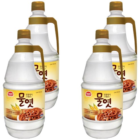 해표 물엿, 2.4kg, 4개