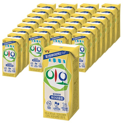 남양이오 유산균 음료, 190ml, 72개