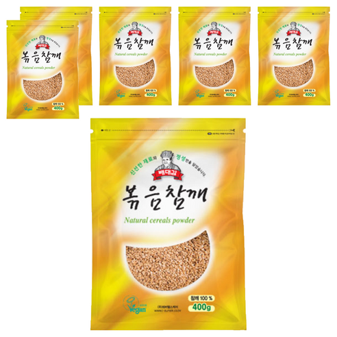 배대감 볶음참깨, 400g, 6개