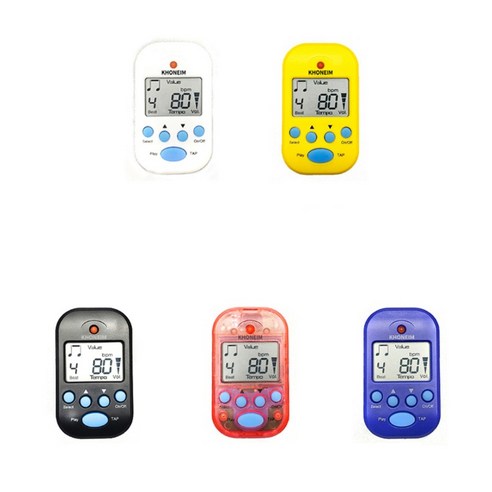 코네임 클립형 디지털 메트로놈으로 엇박자 탈출하고 음악 실력 레벨업!