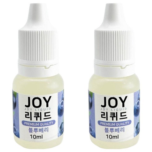조이리퀴드 아로마조이 슬라임 향료 10ml, 2개, 블루베리