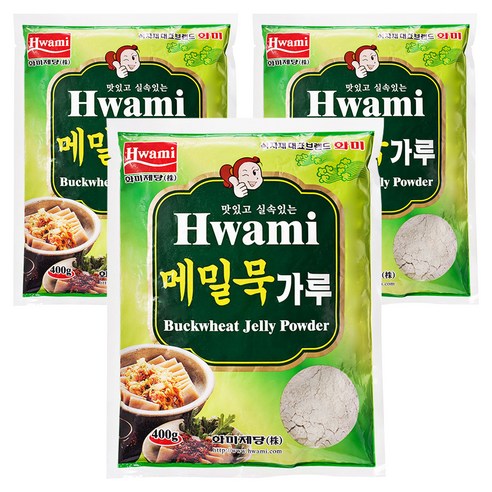 화미_메밀묵가루 400G 1팩