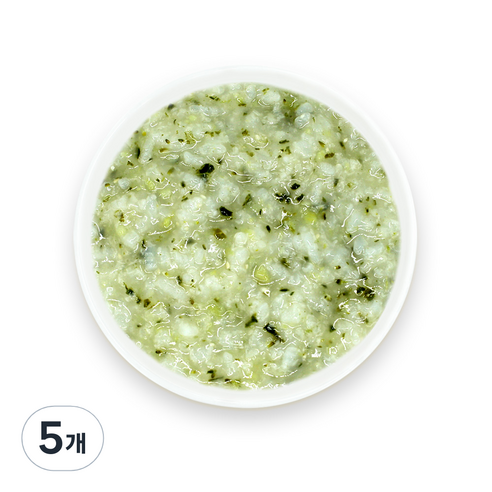 짱죽 실온 이유식 중기, 160g, 5개, 고구마브로콜리죽