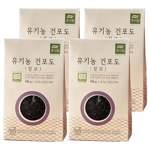 유가원 유기농 건포도 점보, 160g, 4개