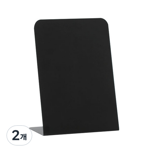 메탈 자석 아트판 디스플레이, 블랙, 2개