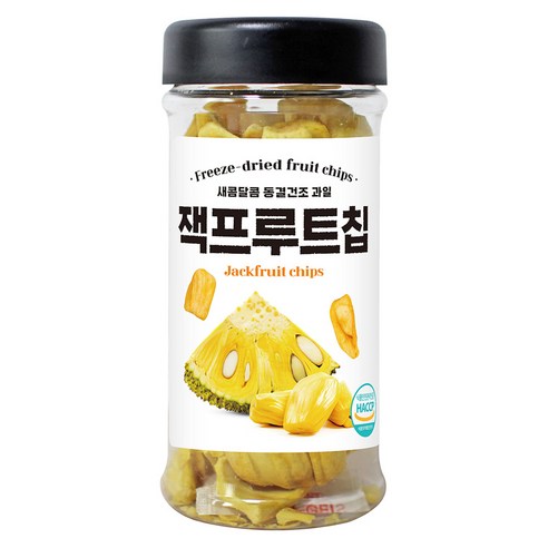 미다몰 HACCP 동결건조 잭프루트칩, 55g, 1개