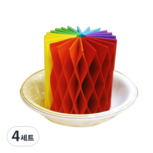 오즈펠트 무지개 펠트 가습기 DIY패키지, 4세트