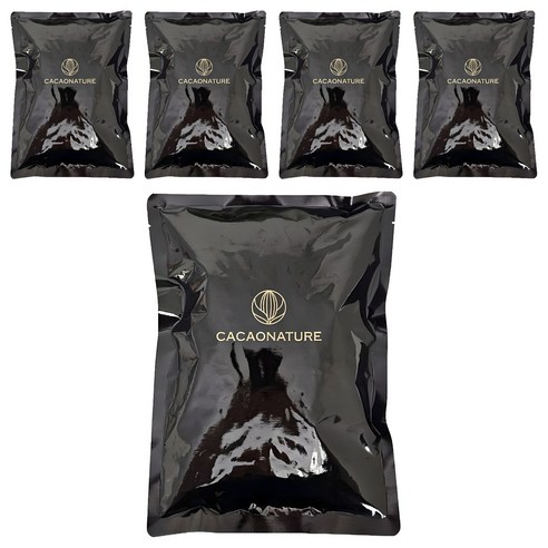 카카오네이처 밀크 컴파운드 코팅초콜릿, 1kg, 5개