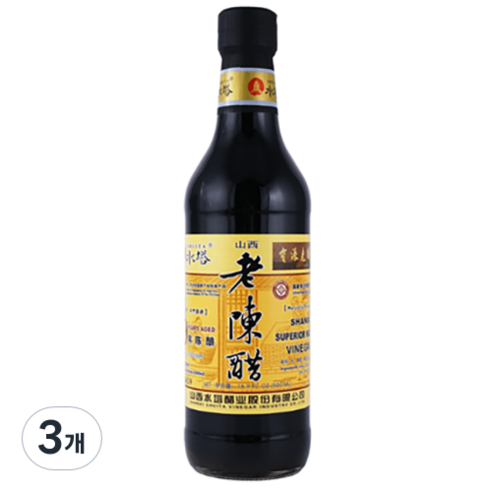 수탑 라오천추 발효식초, 500ml, 3개