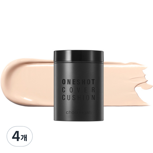 조성아TM 원샷 커버 쿠션 파운데이션 리필 SPF50+ PA++++ 30ml, 4개, 1호 라이트 베이지