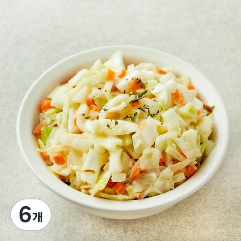 정미경키친 코울슬로우, 150g, 6개