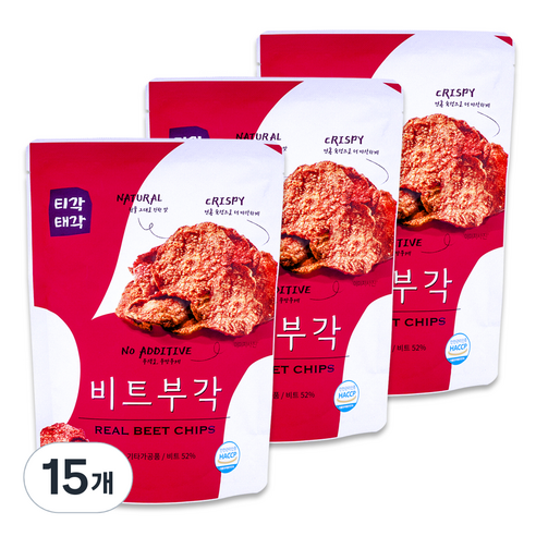 티각태각 비트부각, 60g, 15개
