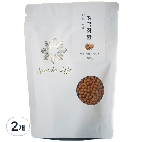 난다라이프 하루건강 청국장환, 2개, 200g