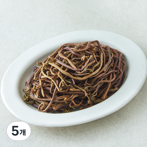 친환경 데친 고사리, 5개, 150g