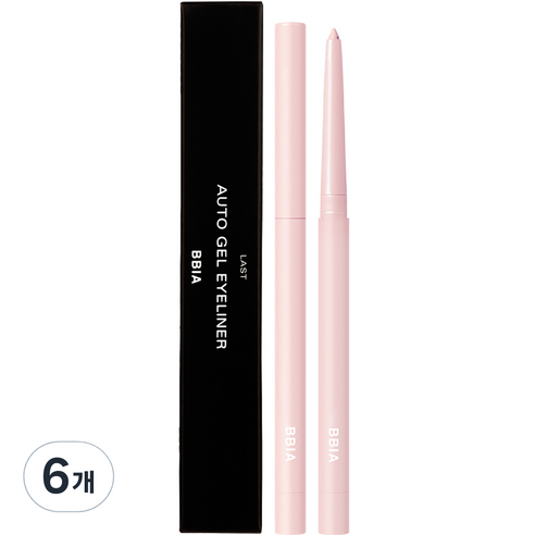 삐아 라스트 오토 젤 아이라이너, 16 쿨 베이지, 6개