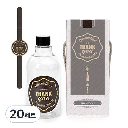 DN400 페트병 패키지 SET, 400ml, 20세트, 옵션 2