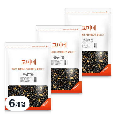 고미네 볶은약콩, 150g, 6개