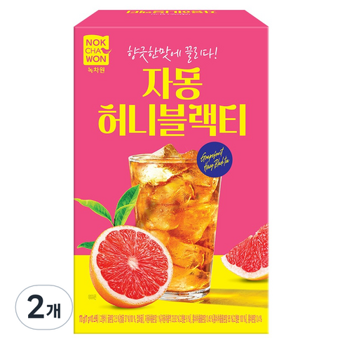 녹차원 자몽허니블랙티, 17g, 10개입, 2개