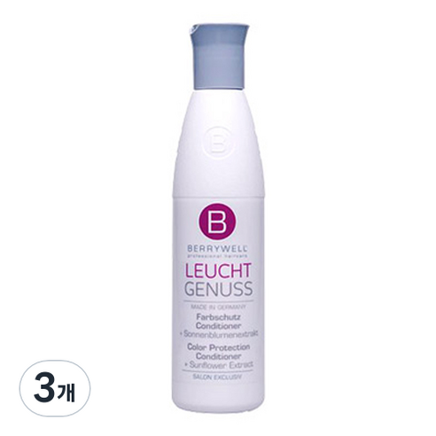 베리웰 컬러 프로텍션 헤어 컨디셔너, 250ml, 3개