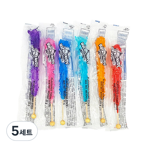 락캔디 6종 세트 랜덤발송, 132g, 5개