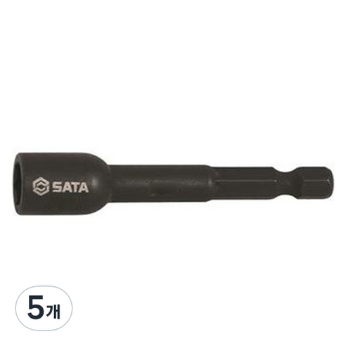 사타 육각 비트 소켓 10mm 35110, 5개