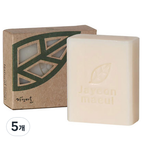 자연마을 콜라겐비누, 80g, 5개