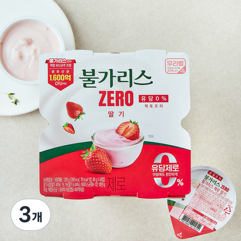 남양유업 불가리스 제로 딸기, 12개입