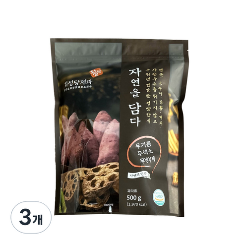 화성당 자연을 담다, 500g, 3개