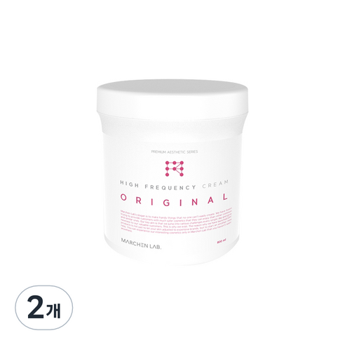 메르헨랩 오리지널 고주파크림, 800ml, 2개